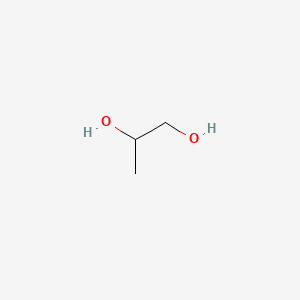 Mono Propylene Glycol Molecule View